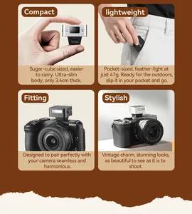 Zeniko ZT08 TTL มินิกล้องแฟลช6500K กระเป๋า SPEEDLITE รองเท้าร้อนสำหรับทางเลือกสำหรับกล้อง Sony <span class=keywords><strong>Canon</strong></span> Nikon Fuji DSLR - Product Image 2