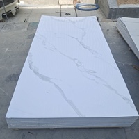 Papier peint 4x8 imperméable pour salle de bain, feuille stratifiée PVC effet marbre, design graphique, décoratif intérieur, designs fournis par l'usine