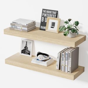 Estantes Flotantes para Decoración de Pared, Estantes de Almacenamiento de Madera, Estantes de Exhibición Montados en la Pared, Organización del Hogar, Estantes de Madera - Product Image 1