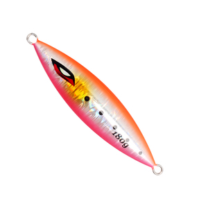 Jig de pêche en métal lumineux/UV chaud 40g 80g 100g 200g 500g 750g 1000g leurres de pêche coulant Simulation yeux gabarits pêche - Product Image 2
