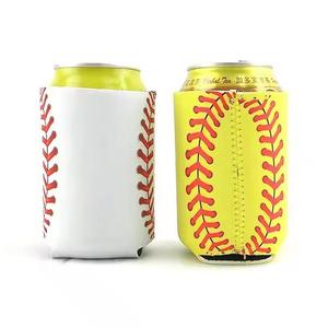 RTS personnalisé néoprène mince peut refroidisseur manches isolation froid boisson chaude bière porte-bouteille fête pique-nique 12oz 330ml vin tasse couverture - Product Image 2