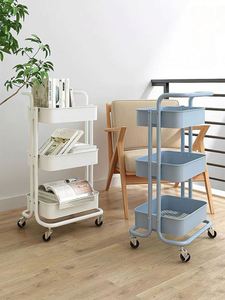 Carrello da <span class=keywords><strong>Cucina</strong></span> Multiuso <span class=keywords><strong>a</strong></span> 3 Ripiani in Acciaio Inossidabile per Verdure e Prodotti Vari - Product Image 3