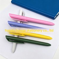 Nouveau stylo bille en plastique à mécanisme rotatif avec grande pince, logo personnalisé – Fournitures scolaires, stylo promotionnel, fabricant en gros