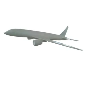 Büyük fiberglas uçak modeli heykel cam elyaf uçak modeli sergi için ekran