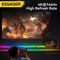 Câble adaptateur convertisseur vidéo USB Type C vers HD 8K 60Hz 4K pour TV, ordinateur portable, moniteur, téléphone - Essager ES-OTG23