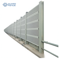 Barrière acoustique extérieure personnalisée certifiée CE pour autoroute, 45 dB, 1960x500x40 mm, anti-corrosion, résistante à l'eau, pour hôpital