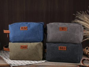 男性用ギフトバッグ最新パーソナライズ防水トイレタリーバッグ - Product Image 6