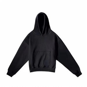Sudadera con Capucha Unisex Extra Grande, Ecológica, de Doble Capa, 100% Algodón, 500 g/m², sin Cordones, con Bordado Personalizado - Product Image 2