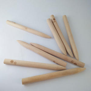 Bâton en <span class=keywords><strong>bois</strong></span> naturel, bâtons de stylet en <span class=keywords><strong>bois</strong></span> pour dessiner <span class=keywords><strong>sur</strong></span> des papiers d'art à gratter, Logo gravé au laser - Product Image 6