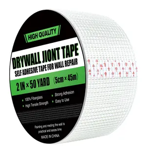 New style fiber glass mesh self adhesive fiberglass mesh fabric paper drywall tape