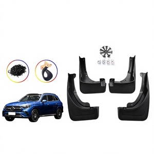 For 23-25 Mercedes-Benz GLC Ty-Mb2047 Black Sports Style Tire Mudguards <b>Mud</b> <b>Flaps</b> - Product Image 5