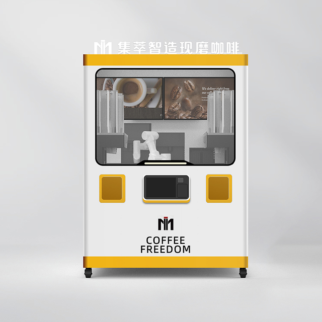 Custom Coffee Vending Machine Fully Automatic Coffee Robot Vending Machine