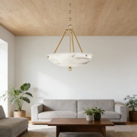 Lampe suspendue moderne soufflée à la main, design américain, luminaire de luxe pour villa, hôtel, salon, chambre à coucher