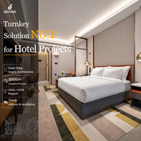 Luxuriöses Fünf-Sterne-Hotel Schlafzimmer-Möbelset King-Queen-Hotelbetten Moderne Schlafzimmer-Sets Maßgefertigte Hotelmöbel für Gewerbliche Nutzung