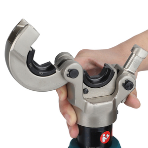 SL-300 Battery-Powered Hydraulic Crimping <b>Tool</b> - Straight Handle Cable Crimper SL-300 Battery Powered Cable Crimping To - Product Image 3