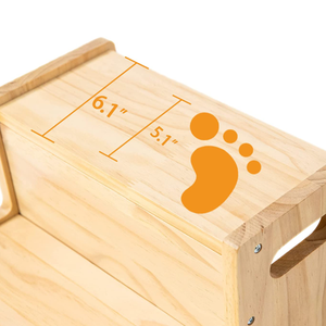Taburete de <span class=keywords><strong>madera</strong></span> de cocina hecho a mano, gran capacidad, ayudante de cabecera, maceta Floral y accesorio para maceta - Product Image 2