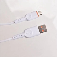 Kabel Micro-USB Pengisian Cepat 2A, Konduktor Tembaga Murni PVC, Pelindung Kepang, untuk Earphone, Ekspor Langsung Pabrik Xin Bo