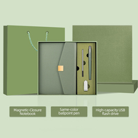 Ensemble de bloc-notes A5 promotionnel, couverture rigide en PU, agenda professionnel avec stylo et boîte cadeau, bloc-notes personnalisé avec logo d'entreprise, promotion