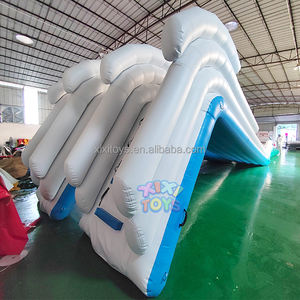 Équipement gonflable de jeu d'eau de PVC durable commercial Yacht gonflable et quai de bateau d'océan glisse le château gonflable d'amusement - Product Image 3