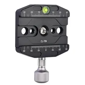 Yitai CL-70N Máy Ảnh Kẹp Phát Hành Nhanh Chóng Kẹp Cho Tripod Monopod Bóng Đầu Tương Thích Với Arca Thụy Sĩ Phong Cách - Product Image 1