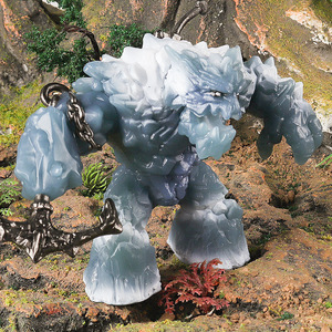 Giocattoli di simulazione cognitiva yxs per bambini, modelli di <span class=keywords><strong>animali</strong></span>, World of Warcraft, miti antichi, Mostro del Ghiaccio Blu - Product Image 2