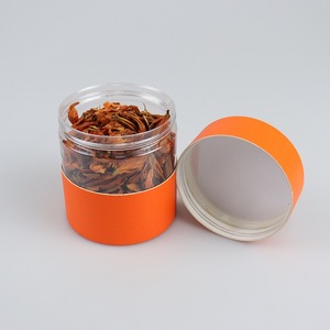 Envase de Papel Compuesto de Alta Calidad para Alimentos con Ventana Transparente, Envase Cilíndrico Redondo para Nueces, Té de Hierbas y Bocadillos - Product Image 5