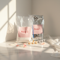 Kit de moulage de mains DIY en argile polymère et alginate, style souvenir d'amour - Sûr pour la peau des bébés