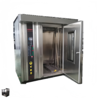 Four électrique industriel commercial en acier inoxydable pour la cuisson du pain, four rotatif diesel pour la cuisson du pain