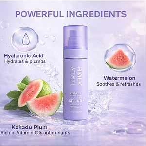 Spray <span class=keywords><strong>solaire</strong></span> hydratant illuminateur pour le <span class=keywords><strong>visage</strong></span>, marque privée, SPF50 PA++++, végan, avec acide hyaluronique, non gras, spray fixateur de maquillage - Product Image 4