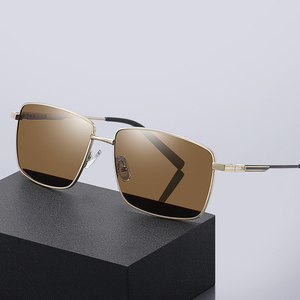 Gafas de Sol Polarizadas de Moda con Montura Metálica Cuadrada, Estilo Urbano, Gran Venta - Product Image 2