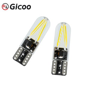 Ampoule LED Gicoo T10 double face 1,5W 12-24V super lumineuse blanc chaud blanc bleu rouge vert jaune rose bleu glace pour signalisation automobile - Product Image 2