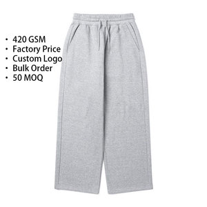 <span class=keywords><strong>Pantaloni</strong></span> da Jogging <span class=keywords><strong>Grigi</strong></span> da <span class=keywords><strong>Uomo</strong></span>, Oversize, Personalizzati, 400Gsm, 100% Cotone, <span class=keywords><strong>Larghi</strong></span> e Comodi per Streetwear, Produzione su Misura - Product Image 1