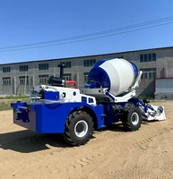 Hormigonera Autocargable de 3.5m³ en Stock, Diseño Rentable con Alto Retorno de la Inversión para Proyectos de Construcción
