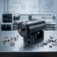 FONHAE RSC Plaquettes de tournage interne en carbure de tungstène, revêtement noir résistant à l'usure, pour tournage CNC, alliage OEM