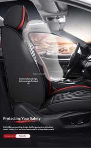 Fundas de Asiento de Coche de Cuero Nappa Impermeables para Toyota Hilux Fortuner Prado, para Todas las Estaciones, Resistentes a los Arañazos, Juego Completo, Decoración Interior para Auto - Product Image 4