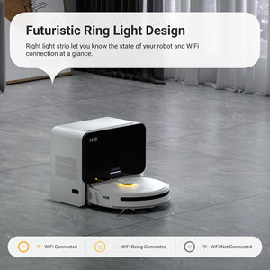 สำหรับ <span class=keywords><strong>Nomo</strong></span> N3 หุ่นยนต์ดูดฝุ่นอัจฉริยะแบบเปียกและแห้ง พร้อมระบบกำจัดฝุ่นอัตโนมัติ - Product Image 6