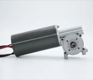 63ZYT 3000RPM 12v 24v汽车高扭矩大功率直流蜗轮蜗杆电机