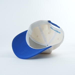 Casquette de baseball à 5 panneaux avec logo brodé personnalisé par le fabricant, profil moyen, visière incurvée, casquette de sport unisexe de qualité supérieure pour l'extérieur - Product Image 6