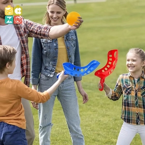 CZ Ngoài Trời Thể Thao Tương Tác Đồ Chơi Ném Và Bắt Bóng 2Pcs Gói Vườn Đồ Chơi Hồ Bơi Đồ Chơi <span class=keywords><strong>Scoop</strong></span> Bóng - Product Image 3