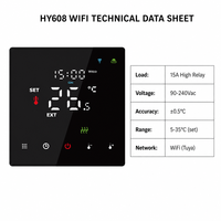 Termostato de calefacción por suelo radiante para el hogar, sistema de calefacción programable, 3A/16A, novedad para Smart Life