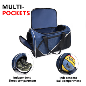 Biểu tượng tùy chỉnh thể thao ngoài trời Túi du lịch công suất lớn bóng đá đào tạo túi người phụ nữ người đàn ông không thấm nước phòng tập thể dục Túi du lịch - Product Image 3