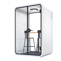 Cabine insonorisée pour salle de réunion, isolation acoustique pour lieu de travail