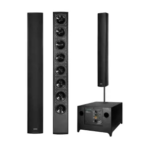 8x4 Inch Active Vertical Column Speakers