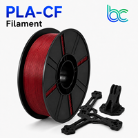Filament PLA-CF Fibre de Carbone 1,75 mm 1 kg Noir Mat Haute Résistance Vente Chaude Rigide Léger pour Imprimante 3D FDM