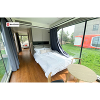 38 M2 Modèle E7 Maison capsule solaire Avec 2 chambres Cuisine Salle de bain Cabine Apple de luxe Capsule Maison Navire Maisons modulaires