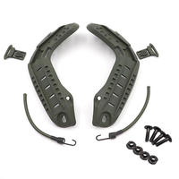 Oliver Green Nylon FAST MICH Rails de guidage latéraux pour casque tactique pour équipement de protection de casque