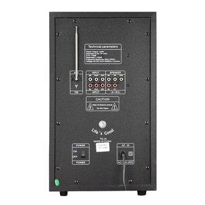 Système de haut-parleurs surround 5.0 canaux pour la maison, compatible avec les cartes mémoire USB/TF, radio familiale 3 pièces 5.0 pouces, système de son 5.1 pour la maison - Product Image 4