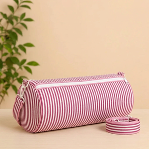 Sac de transport pour tapis de yoga imprimé floral fait main avec bandoulière réglable, sac fourre-tout réutilisable pour le fitness, la gym, le Pilates et les voyages pour femmes - Product Image 2