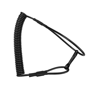 DSF33 Tactical <b>Spring</b> Rope For Fitness Training In Black Tan And Green Colors Lanyard Metal <b>Clip</b> - Product Image 6