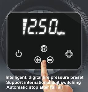 חדש רכב אוויר משאבת מדחס עבור צמיגים דיגיטלי צמיג צמיג inflators נטענת אלחוטי מיני נייד סוללה אלחוטי אוויר c - Product Image 5